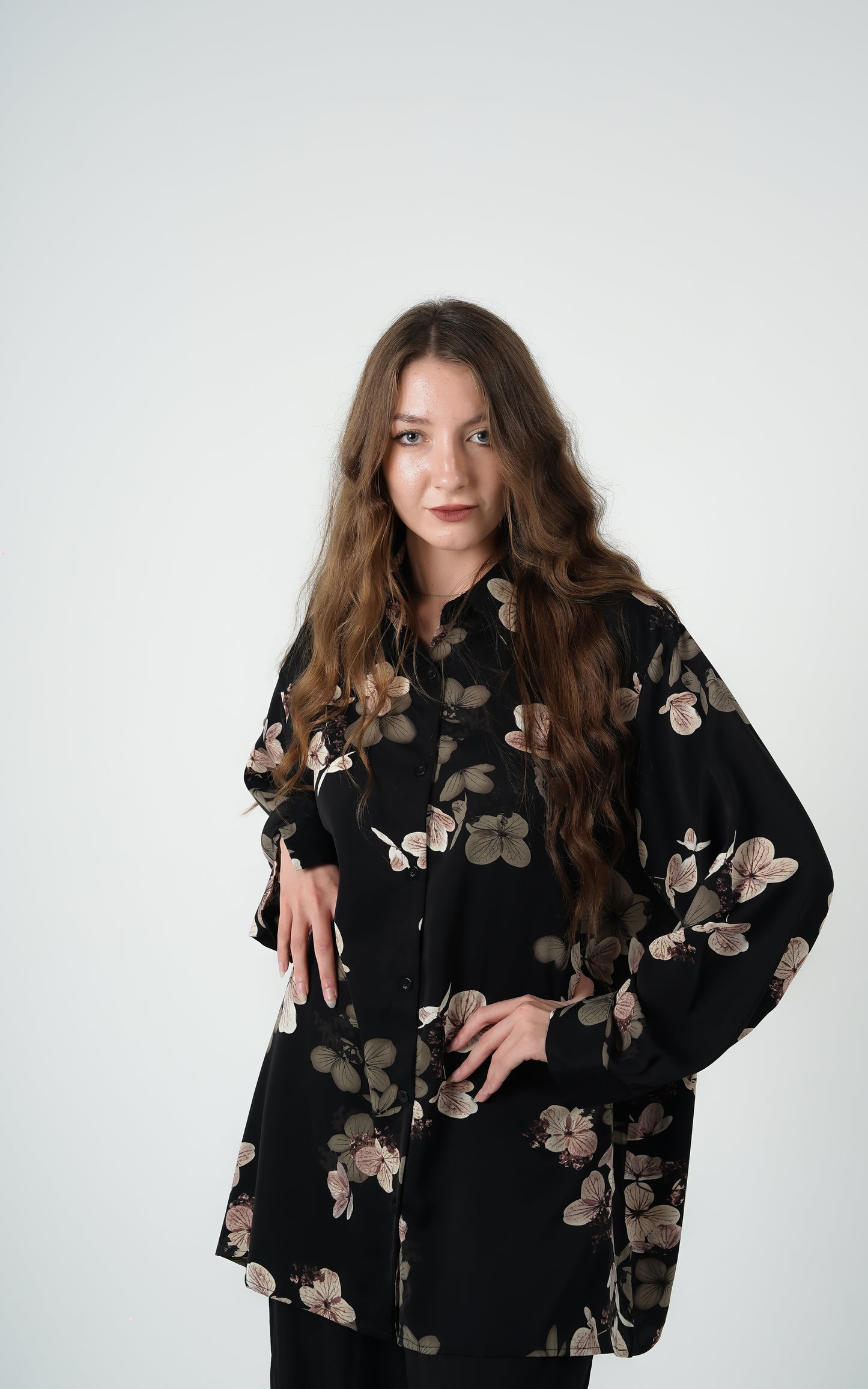 Midnight Bloom Co-Ord Set