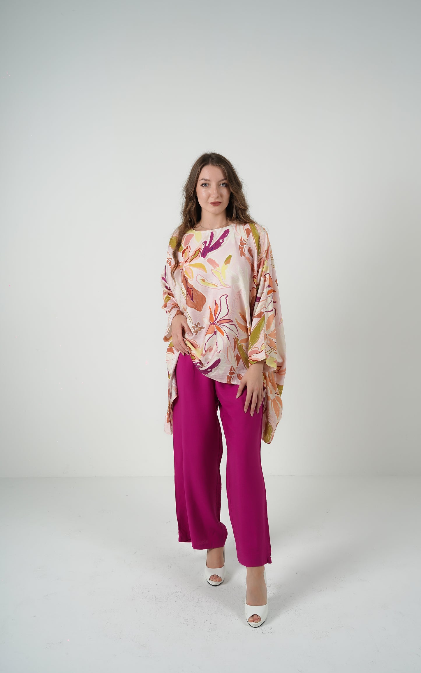 Abstract Elegance Kaftan set
