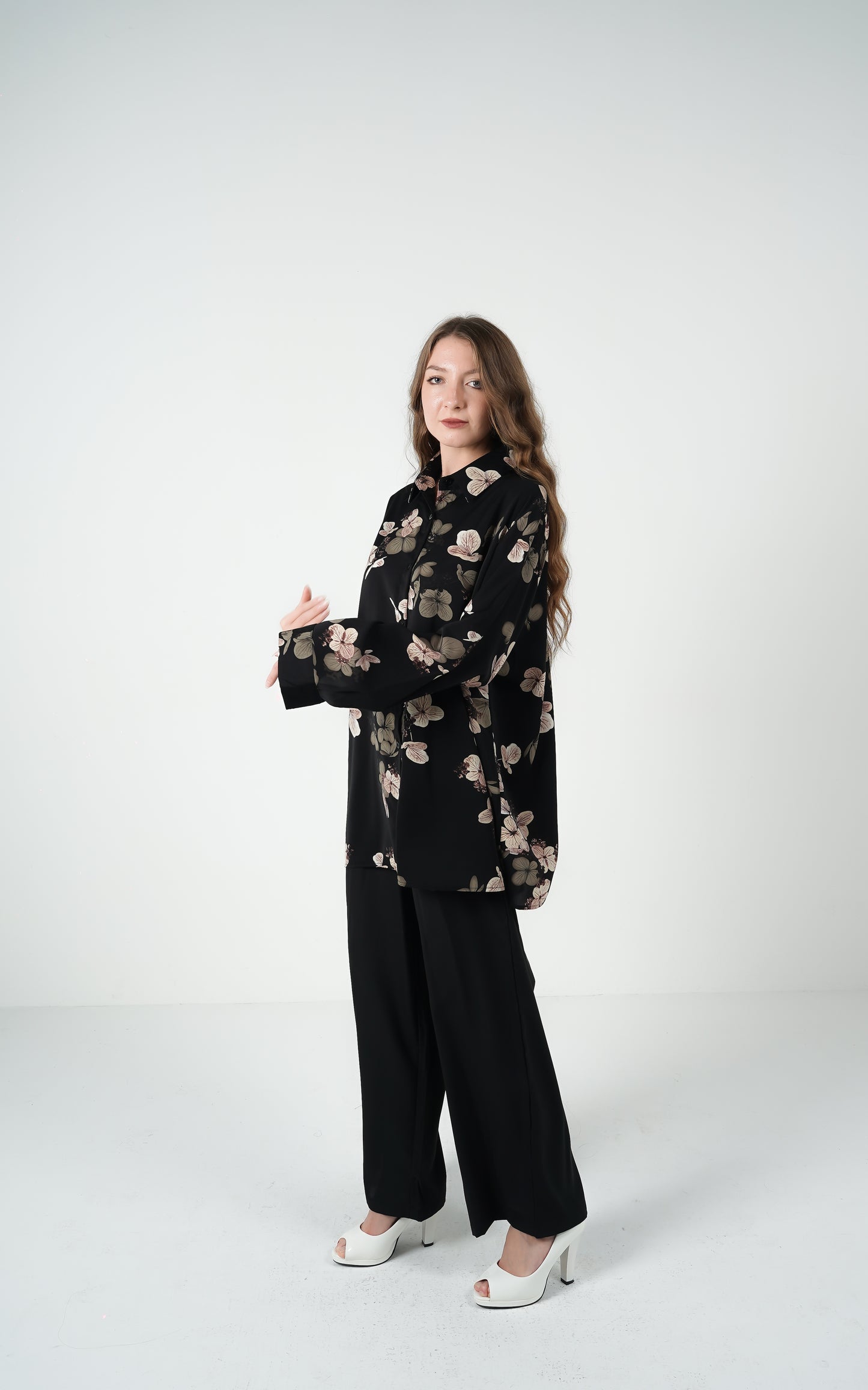 Midnight Bloom Co-Ord Set