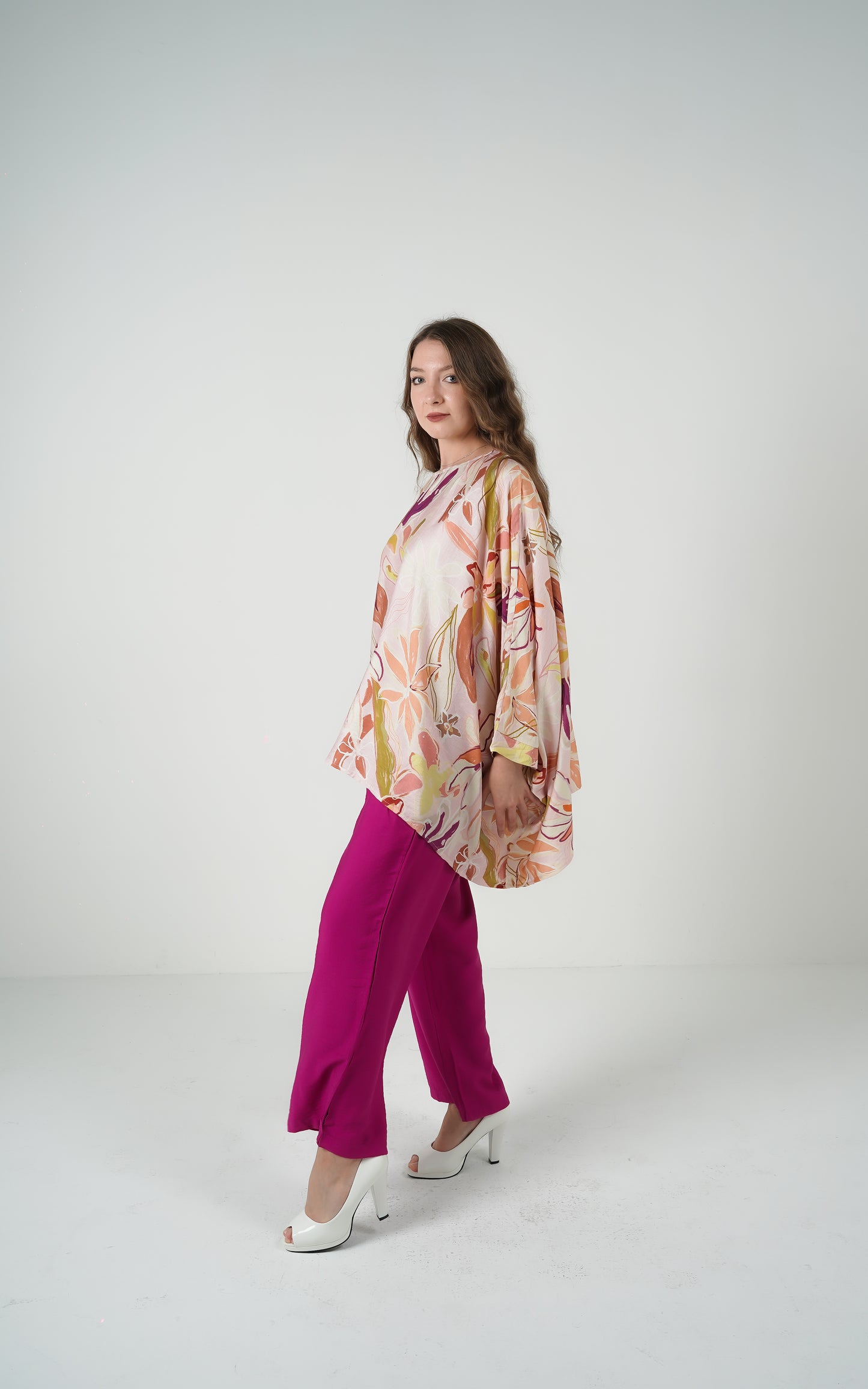 Abstract Elegance Kaftan set