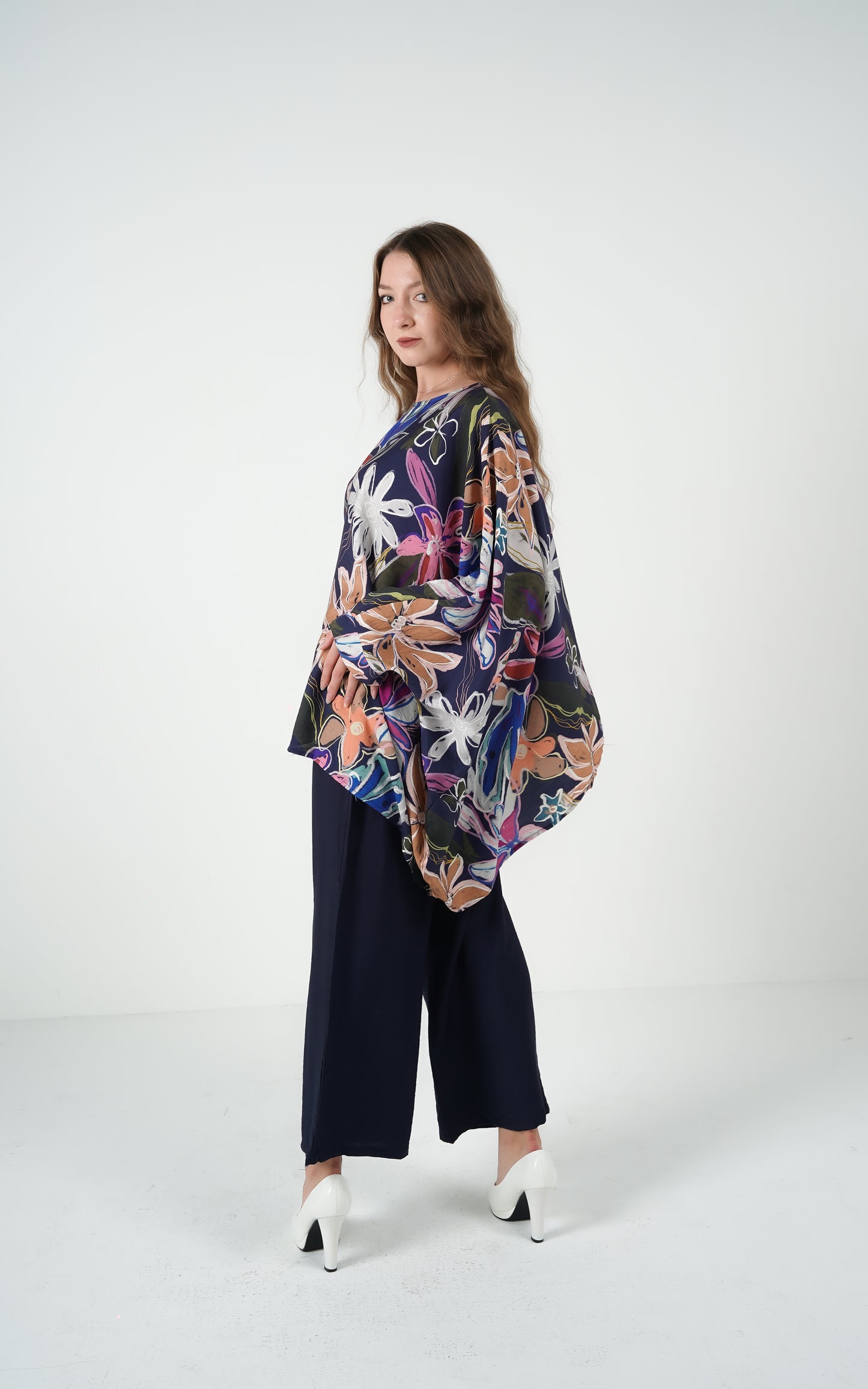 Abstract Elegance Kaftan set