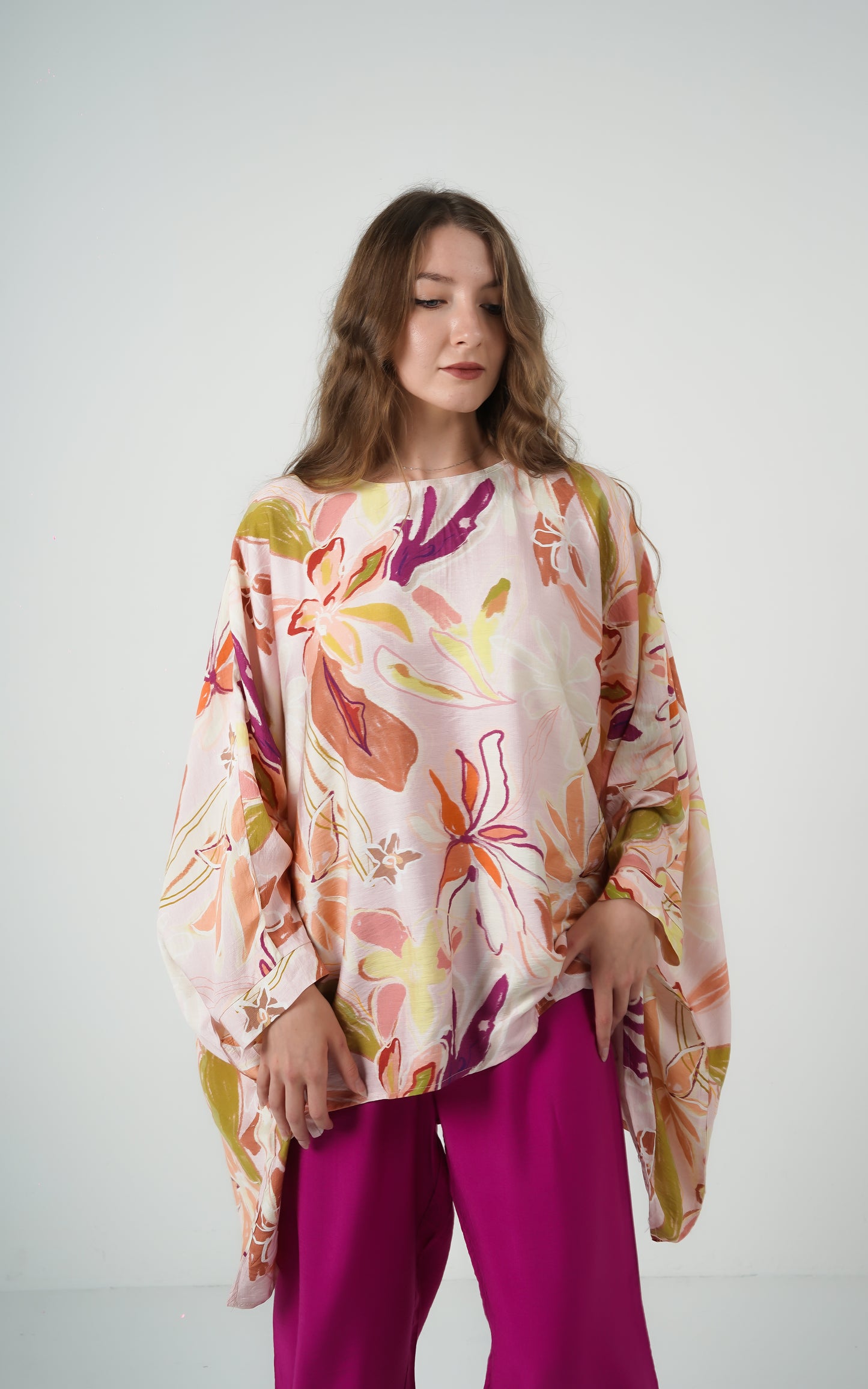 Abstract Elegance Kaftan set