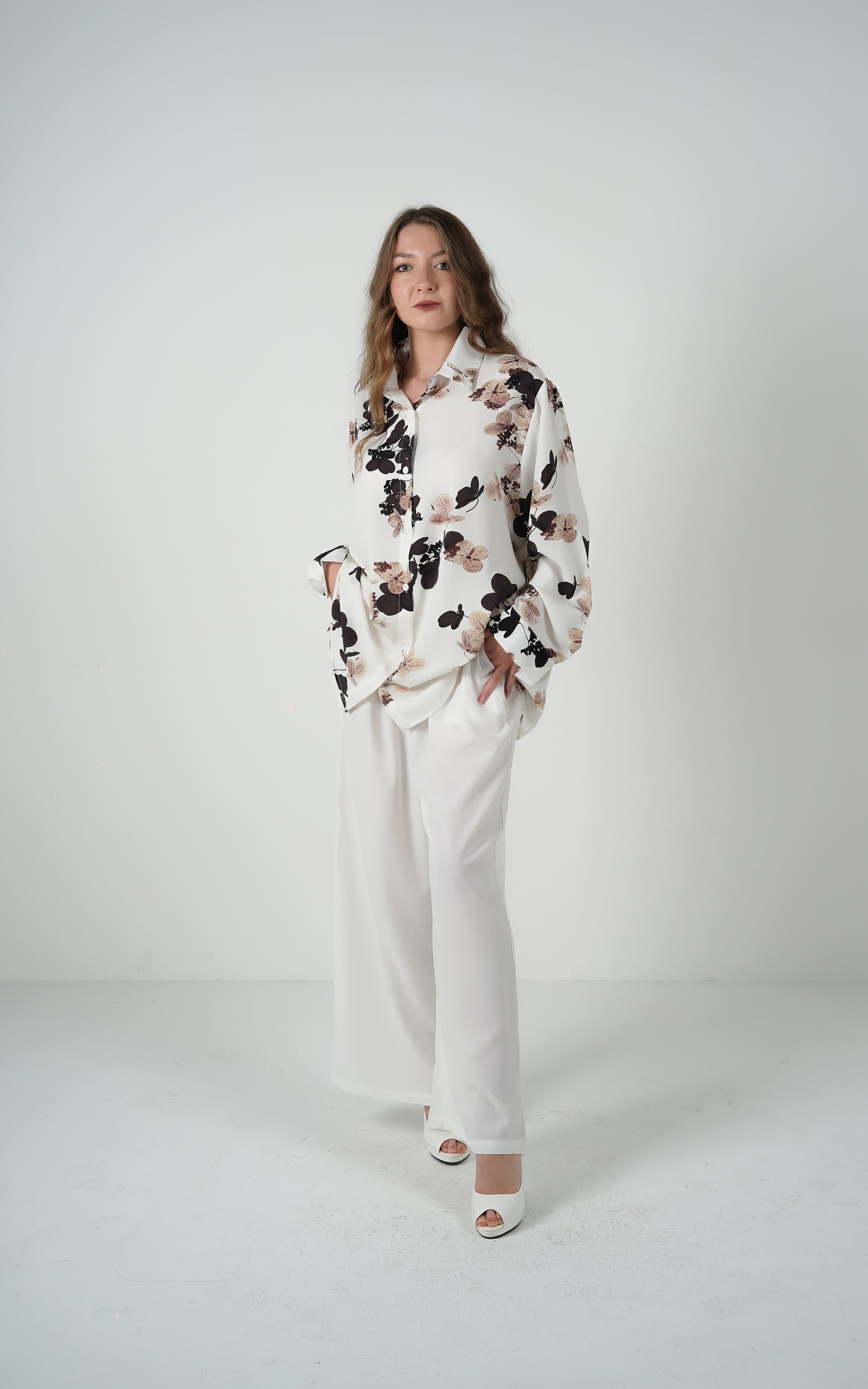 Midnight Bloom Co-Ord Set